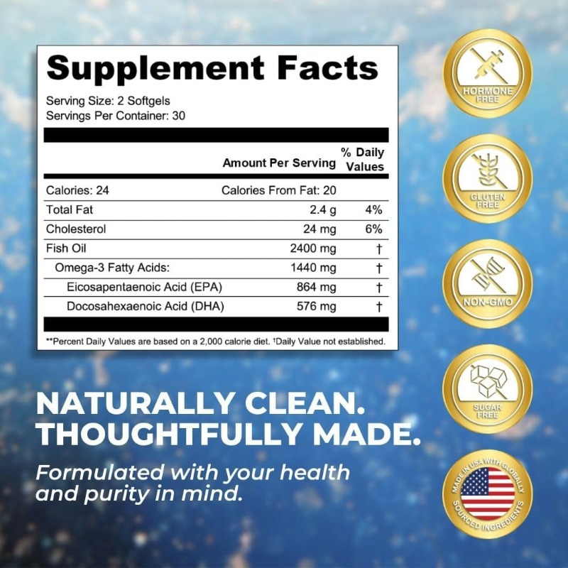 Omega-3 Fish Oil Soft Capsules - Omega 3 Fish Oil review and price