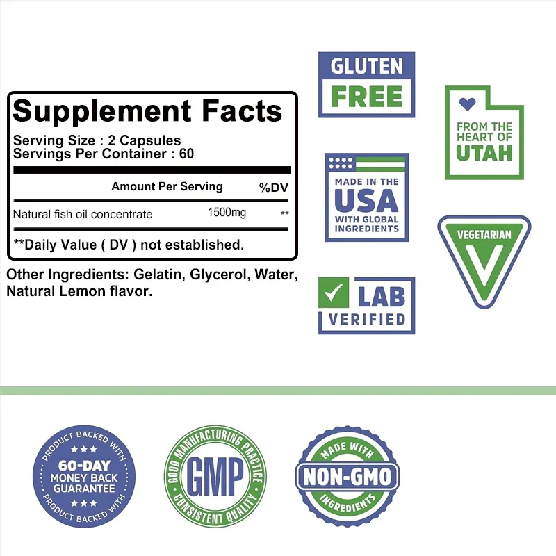 Omega-3 Fish Oil Supplement -  - Omega 3 Fish Oil review and price