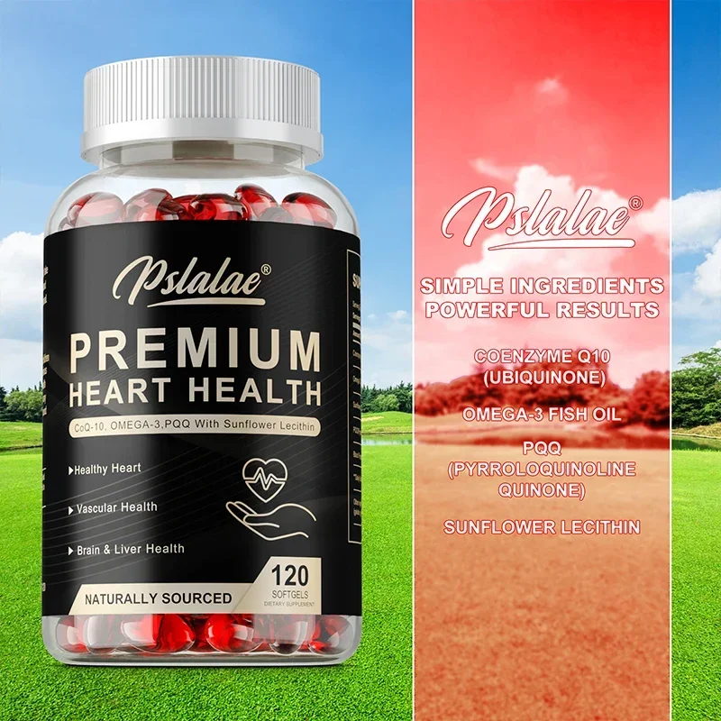 Premium Heart Health - Support - Omega 3 Fish Oil review and price