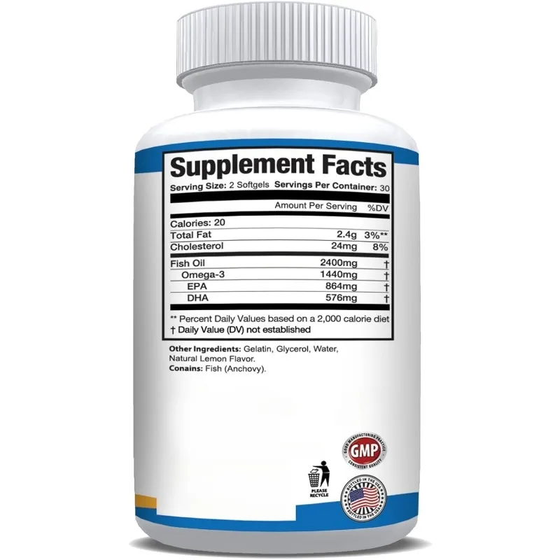 Omega 8060 2400mg Omega 3 Fish - Omega 3 Fish Oil review and price
