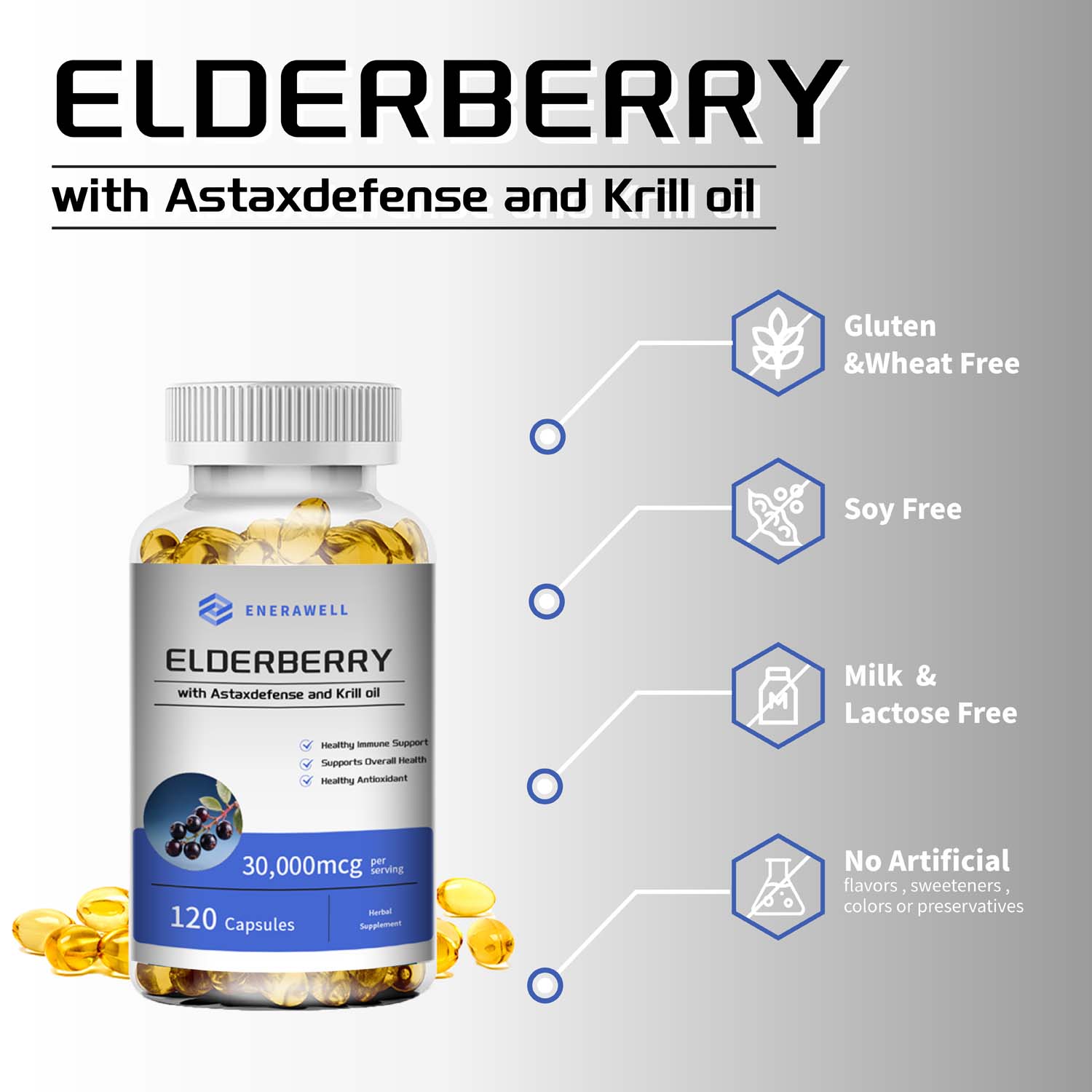 Antarctic Krill Oil 1000mg Cap - Omega 3 Fish Oil review and price