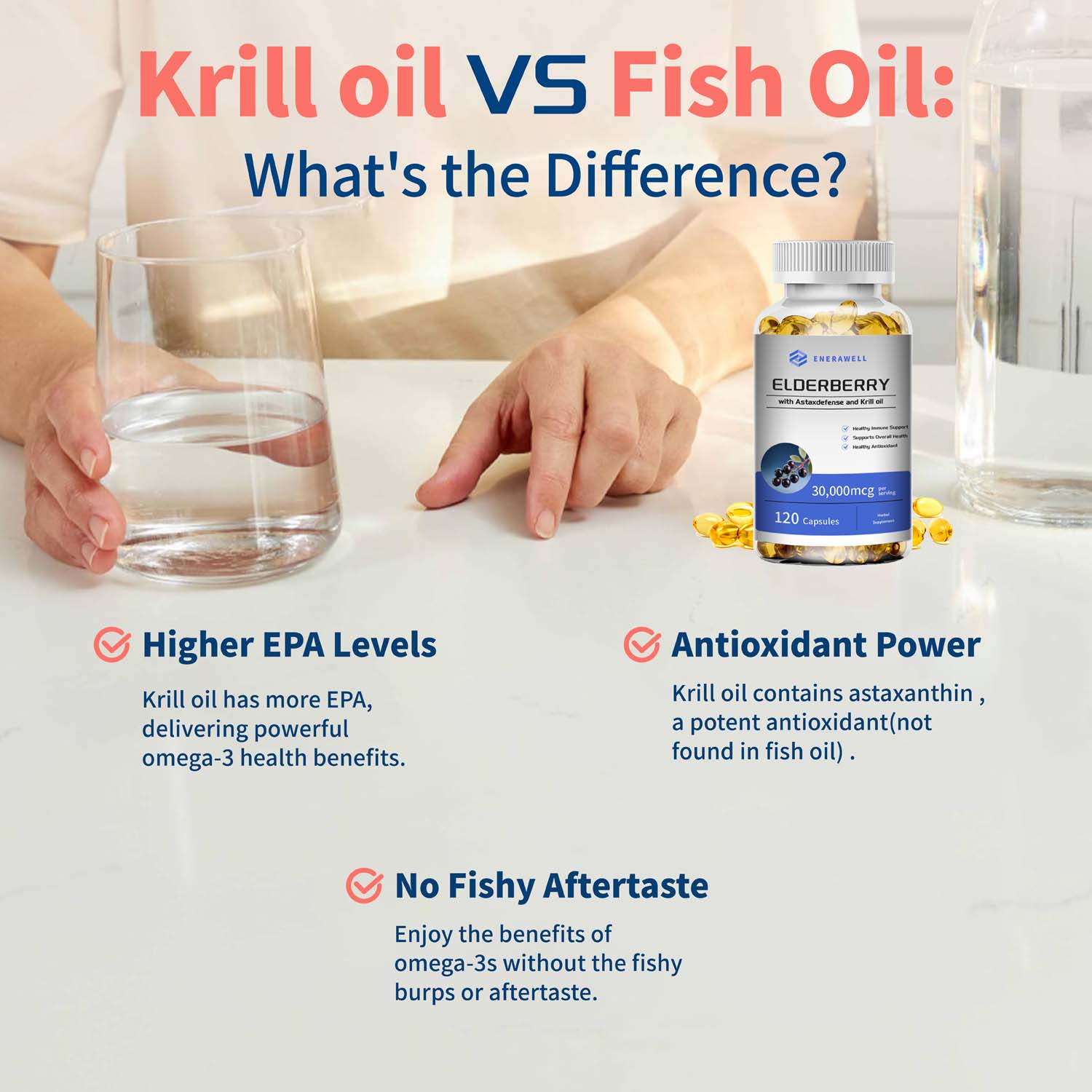 Antarctic Krill Oil 1000mg Cap - Omega 3 Fish Oil review and price