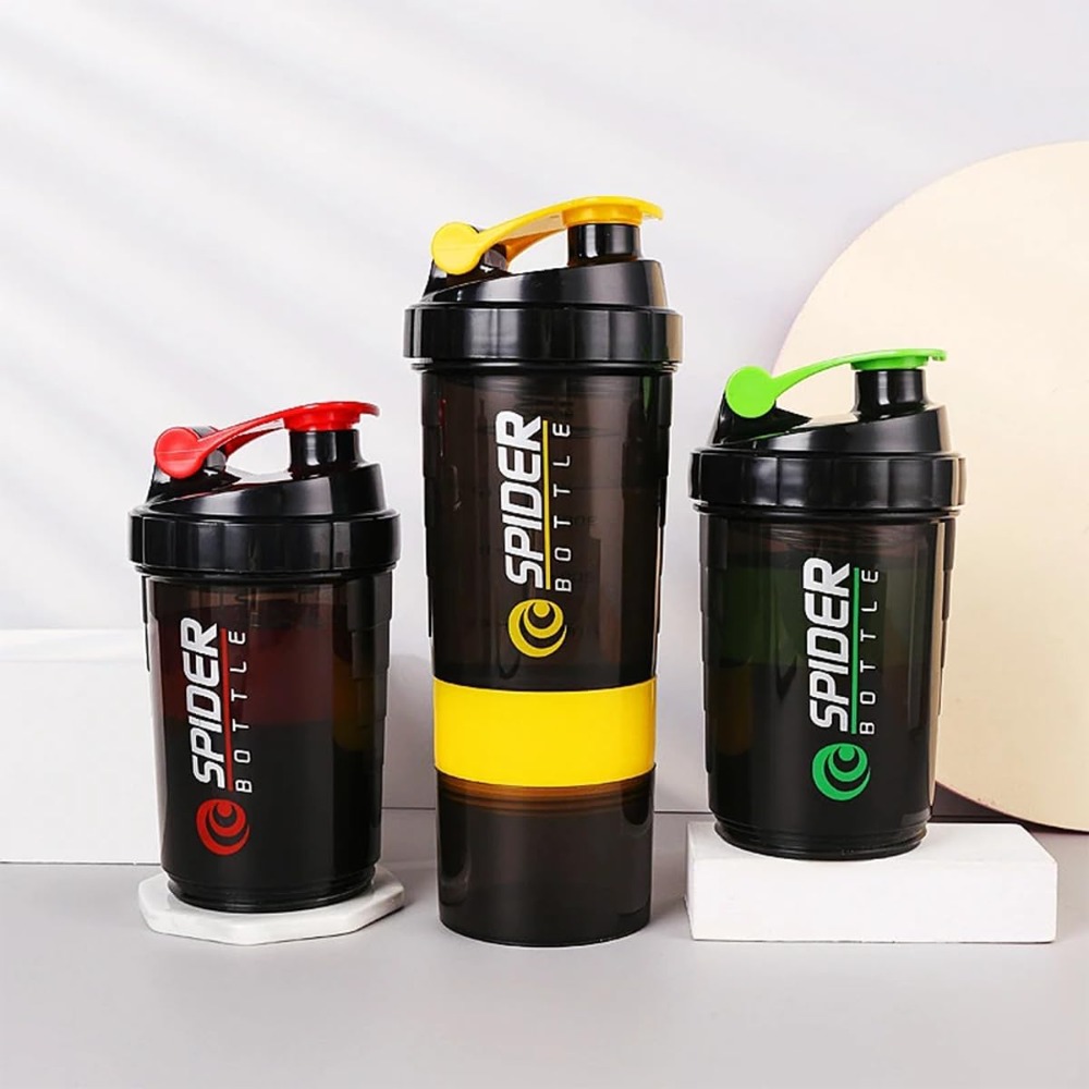 3 Layers Shaker Protein Bottle - Whey Protein Isolate review and price