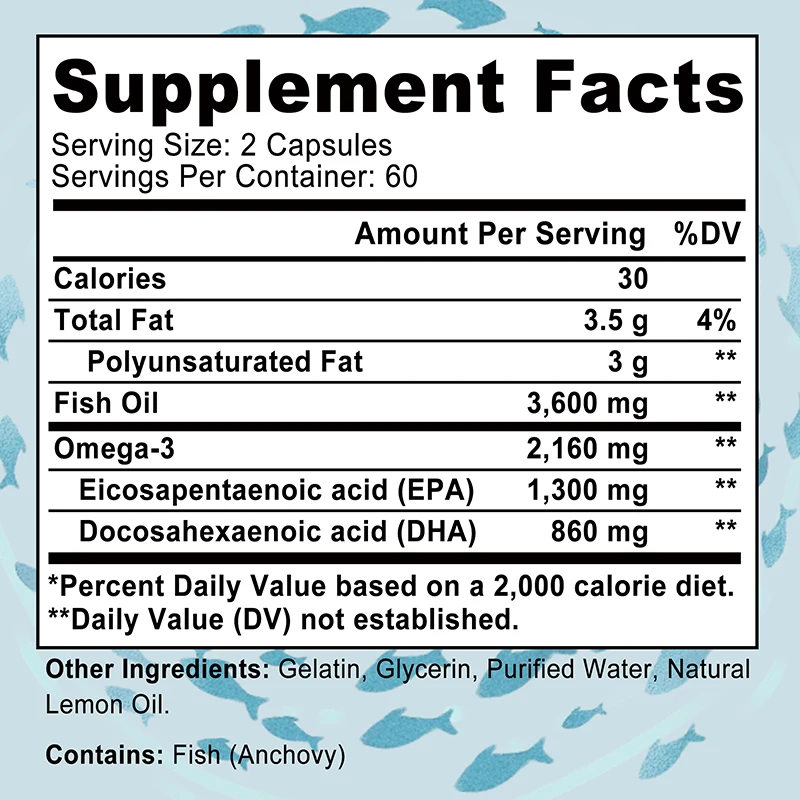 Omega 3 Fish Oil - for Nervous - Omega 3 Fish Oil review and price